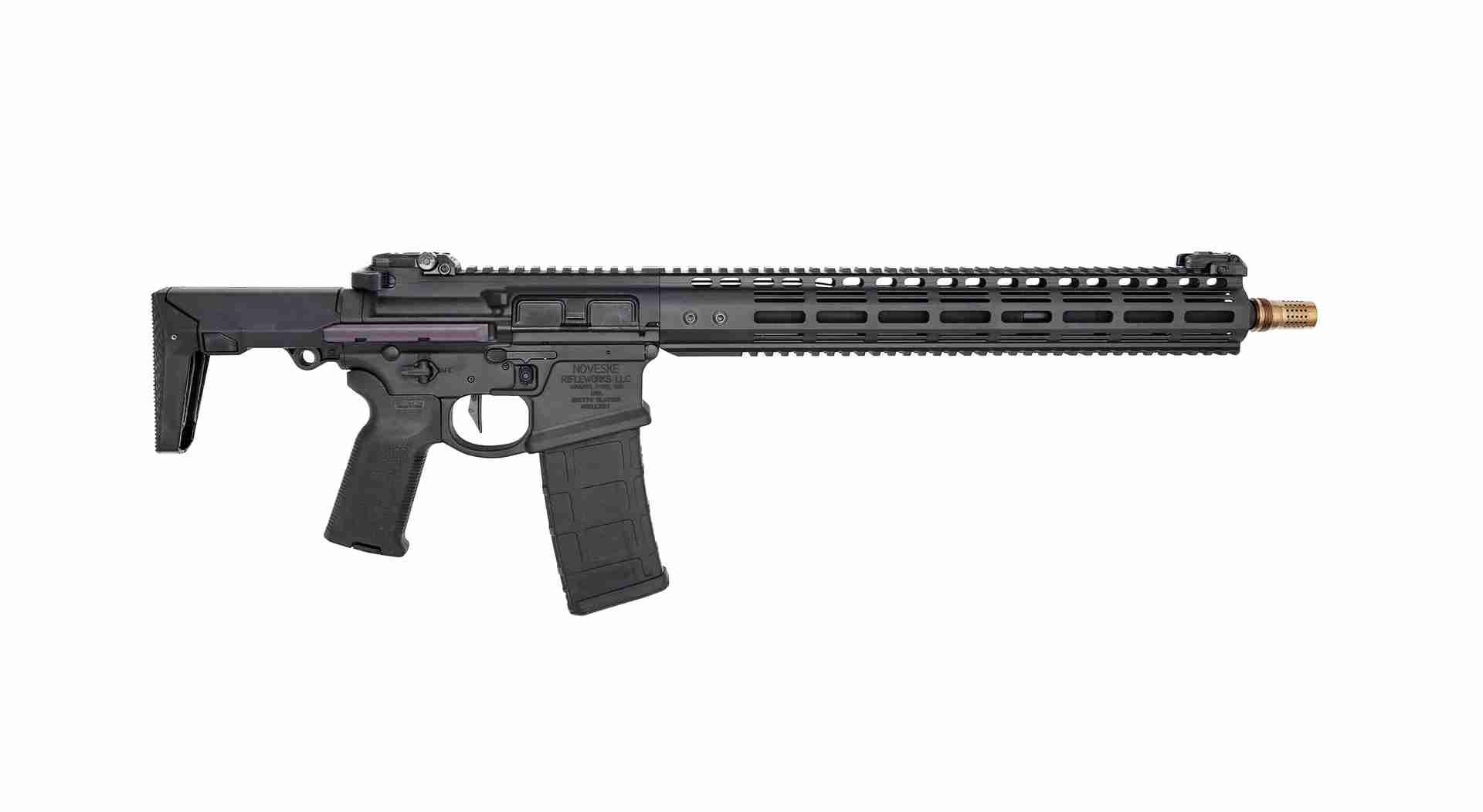 Noveske Gen 4 Ghetto Blaster 5.56mm 16" 30 Round Armor Black Cerakote MLOK Q Stock Rifle - Free Shipping