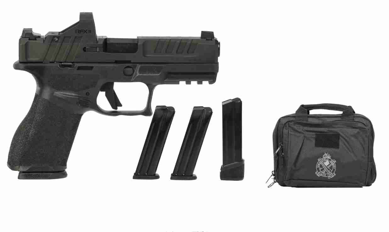 Springfield Echelon, 9mm, 4" Barrel, 1-15rd and 4-18rd Magazines, Viridian RFX11 Green Dot