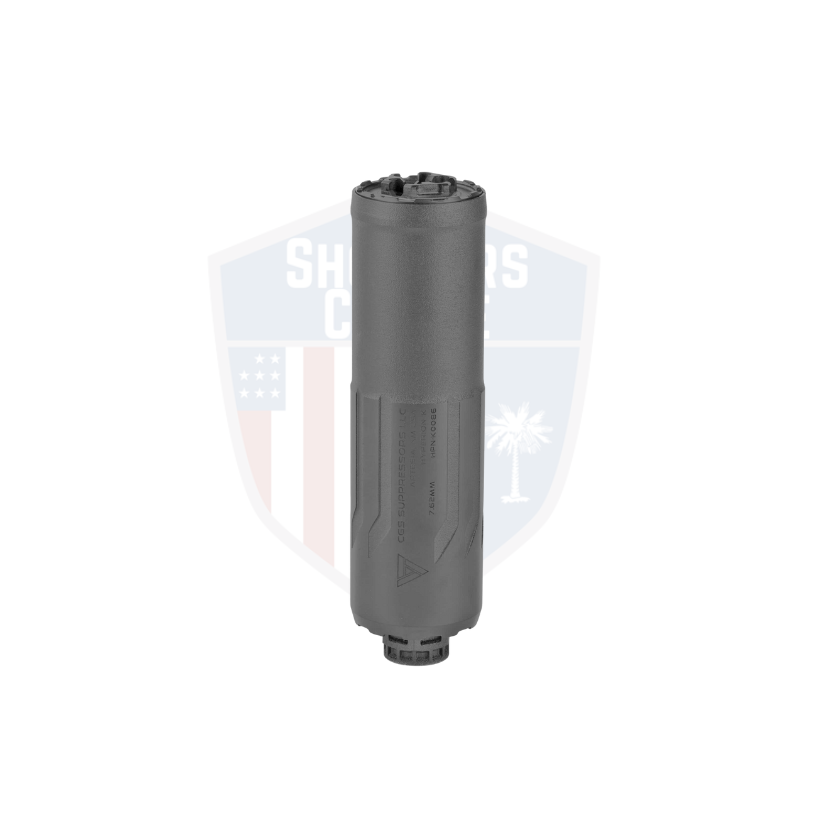 CGS Hyperion-K Compact 7.62 Suppressor, DLC Finish, Direct Thread - $599.99 and $100 off a CVA Scout Rifle