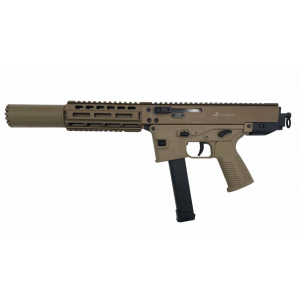 B&T GHM9 Gen 3 SD & GMH9 SD Suppressor Kit, 9mm, 4.3 Barrel, 1- 33 Round Glock Magazine, FDE, Pistol