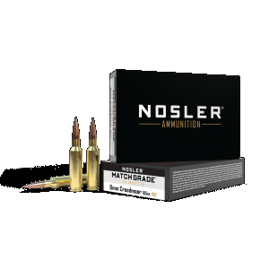 Nosler 60135 Match Grade RDF 6mm Creedmoor 105 gr Hollow Point Boat Tail (HPBT) 20 Bx/ 10 Cs