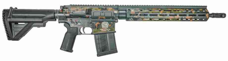 Heckler & Koch MR762 7.62x51 NATO 20rd 16.5" Barrel 75th Anniversary Edition Flecktarn Camo Rifle