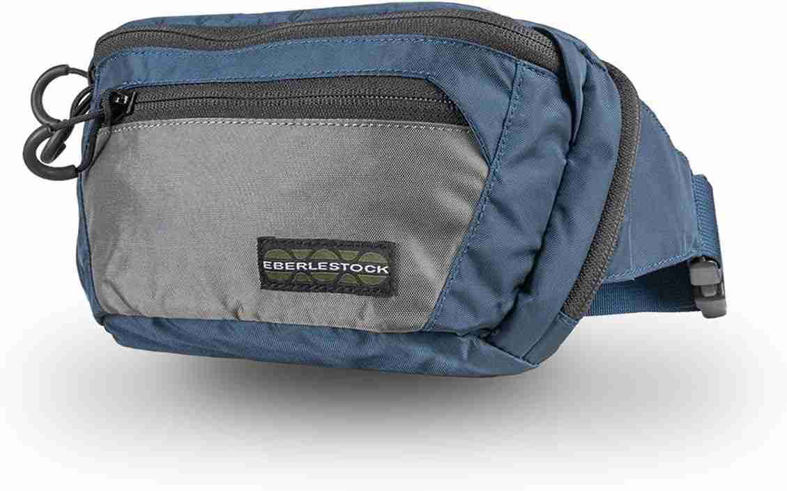 Eberlestock Bando Bag - Tactical Men's Fanny Pack w/Adjustable Waist Belt, Zippered Pockets, Compact Lightweight Belt Bag, Everyday Hip Pouch for Travel Outdoor Running Hunting, Cobalt Blue