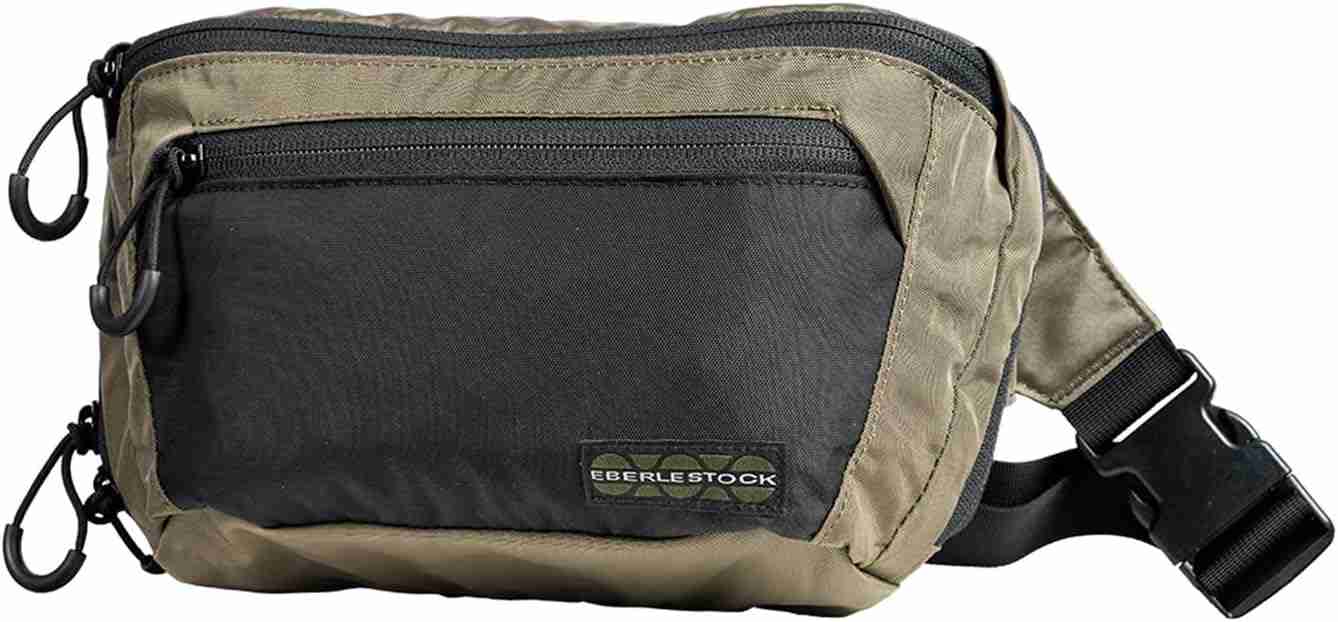 Eberlestock Bando Bag XL - Tactical Men's Fanny Pack w/Adjustable Waist Belt, Military Green 