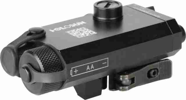 Holosun Compact IR Laser Sight, AA Battery, Black, Small, LS117IR