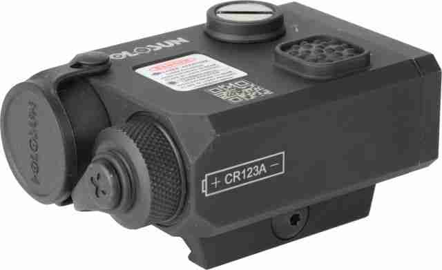 Holosun Dual Laser Sight with IR and IR Illuminator, Black, Small, LS321G