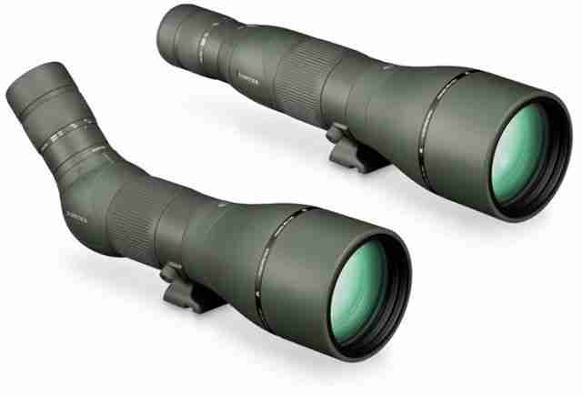 Vortex Razor HD 27-60x85 Spotting Scope, Angled, 85mm, Green, Full-Size, RS-85A