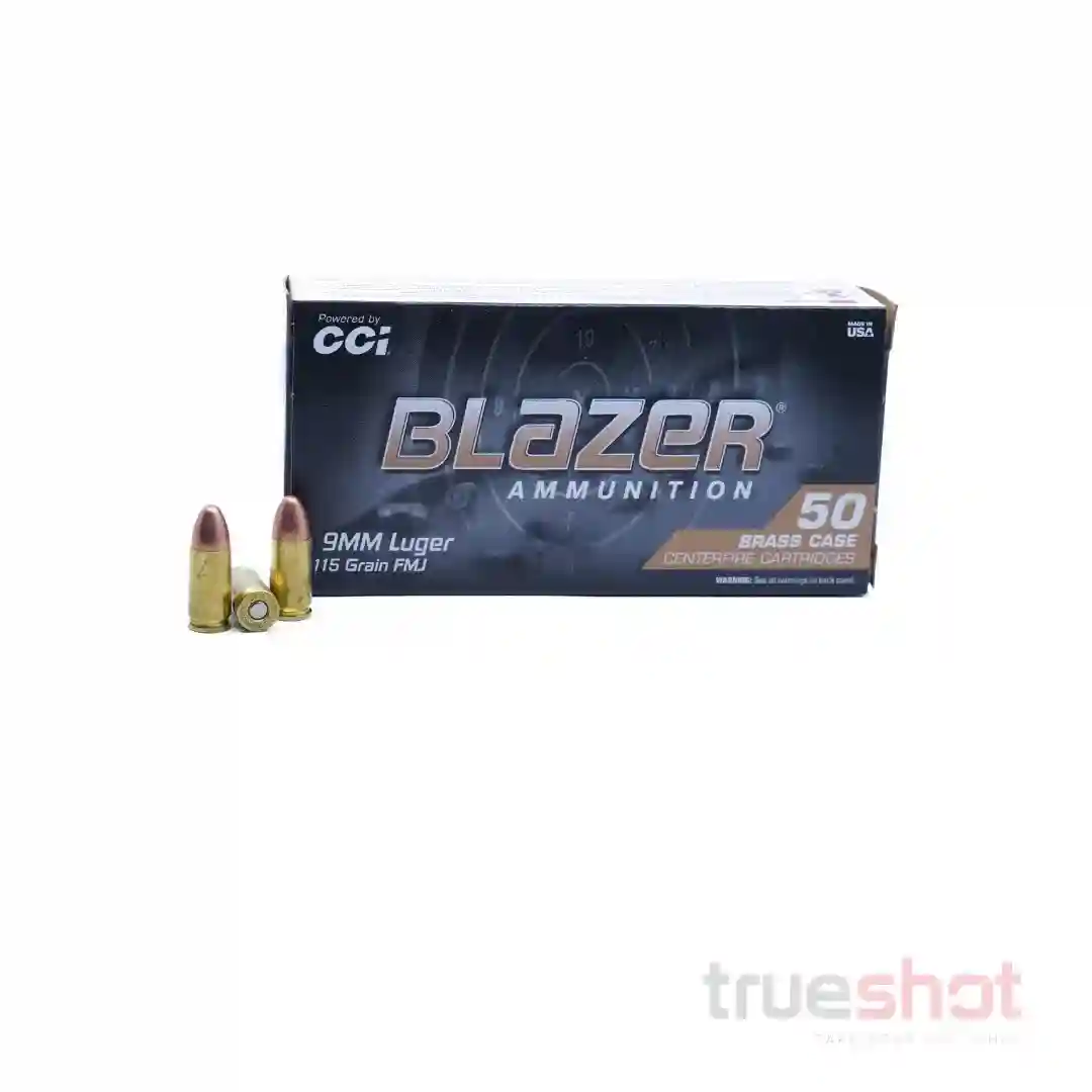 CCI Blazer 9mm 115 Grain FMJ - 1,000 rounds $249.99 w Free Shipping