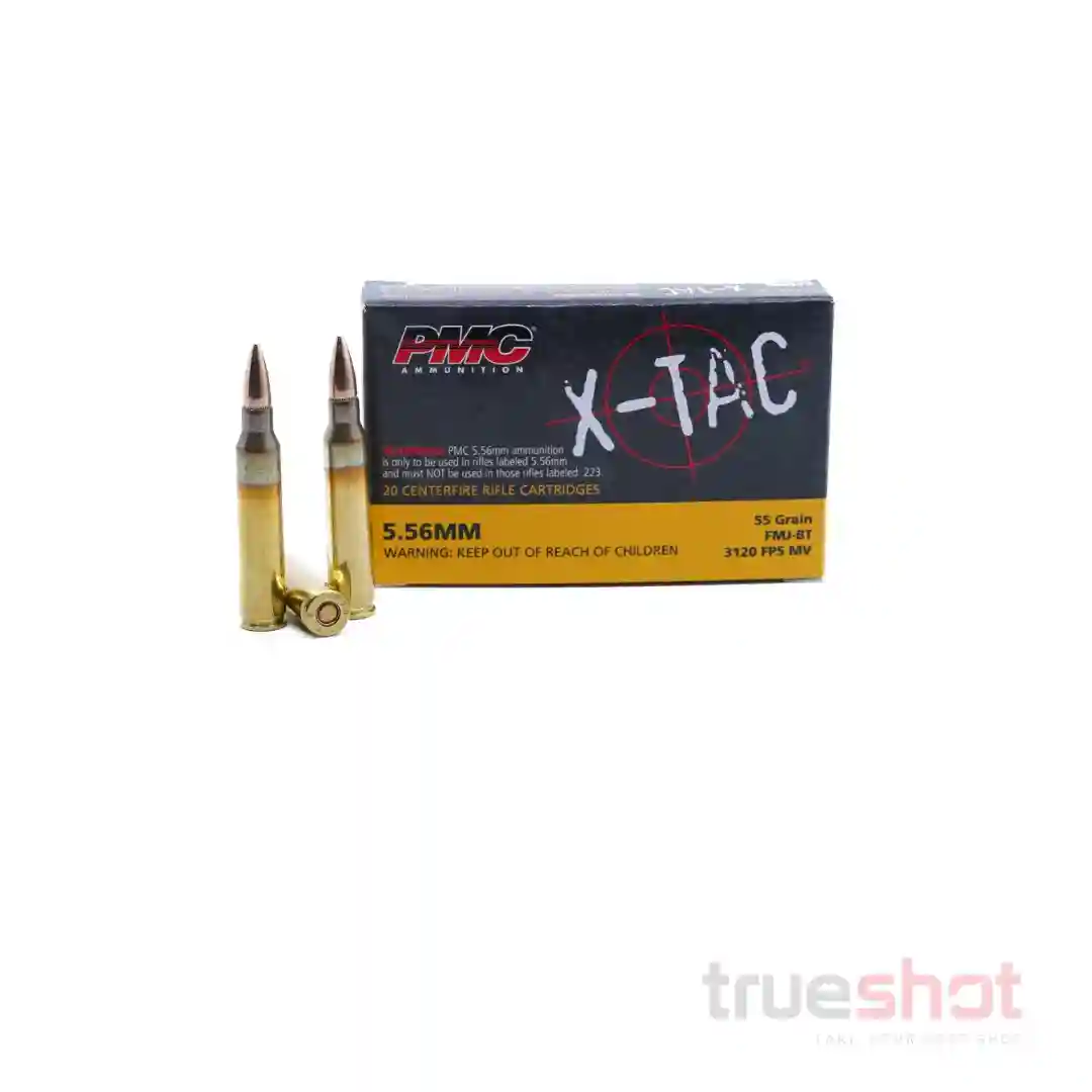 PMC X-TAC 5.56x45mm –5 Grain FMJBT - 1,000 rounds - $469.99 w Free Shipping