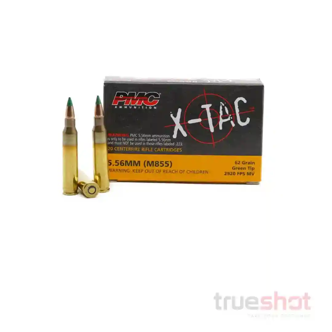 PMC X-TAC 5.56x45mm 62 Grain Green Tip - 1,000 rounds $479.99 w Free Shipping