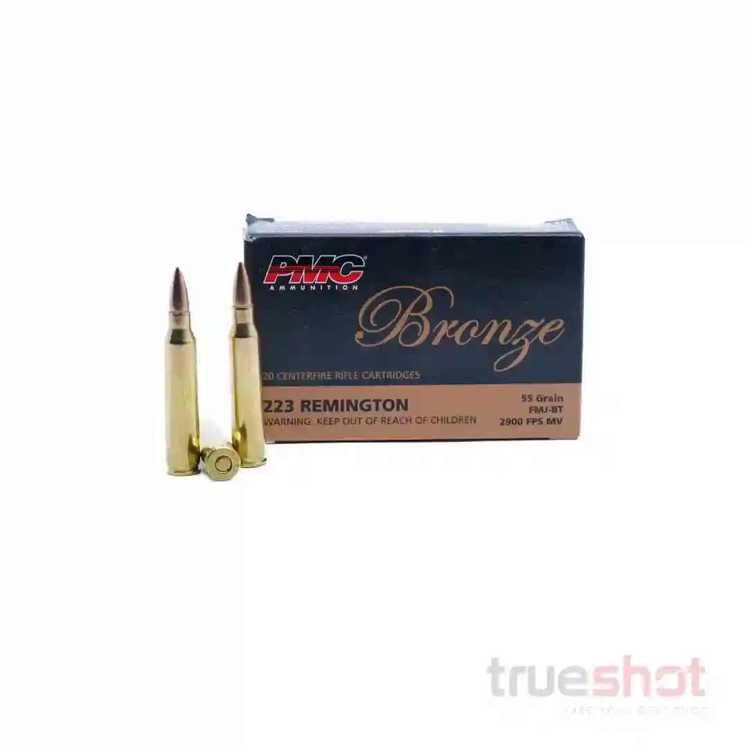 PMC Bronze 223 Rem 55 Grain FMJ - 500 rounds