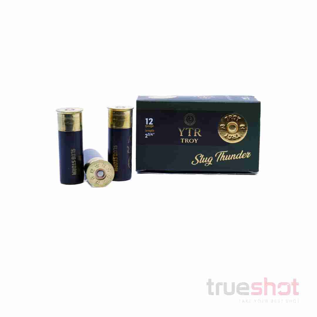 Troy – YTR – Slug Thunder – 12 Gauge – Rifled Slug – 2.75” – 1 Oz. – 1600 FPS