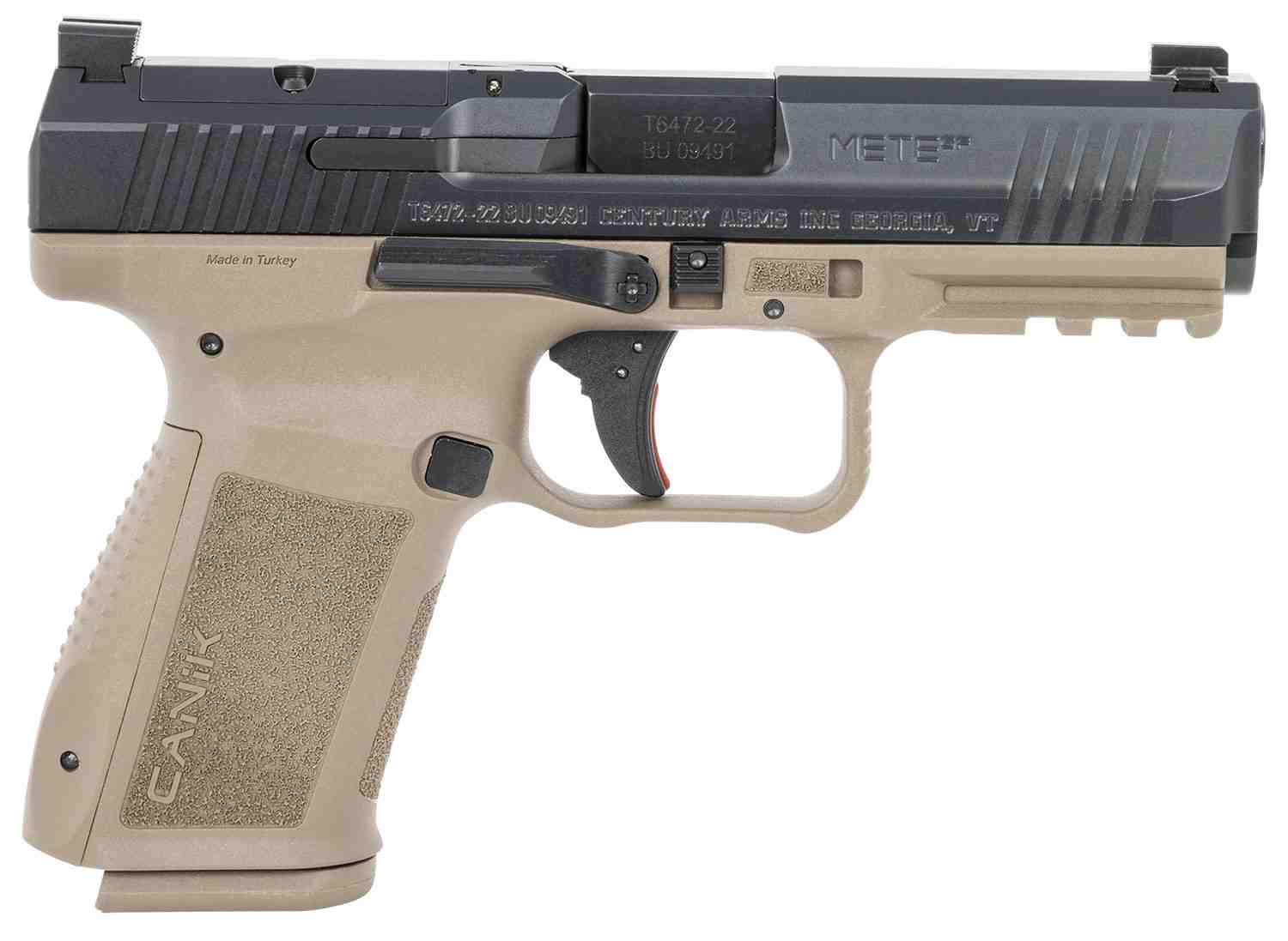 Canik METE SF 9mm 4.19" 15 Round FDE Frame Optic Cut Pistol - $397.12 email for price