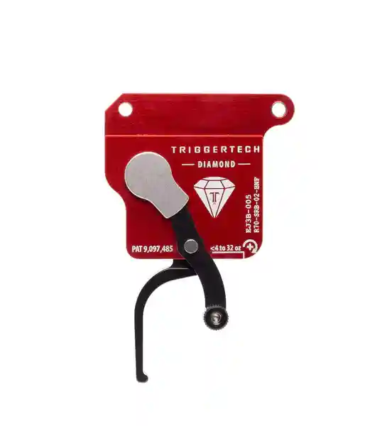 TriggerTech Rem 700 Diamond Trigger, Single Stage, Ambidextrous Bottom Safety, Flat PVD Black Trigger - $259.99 add to cart