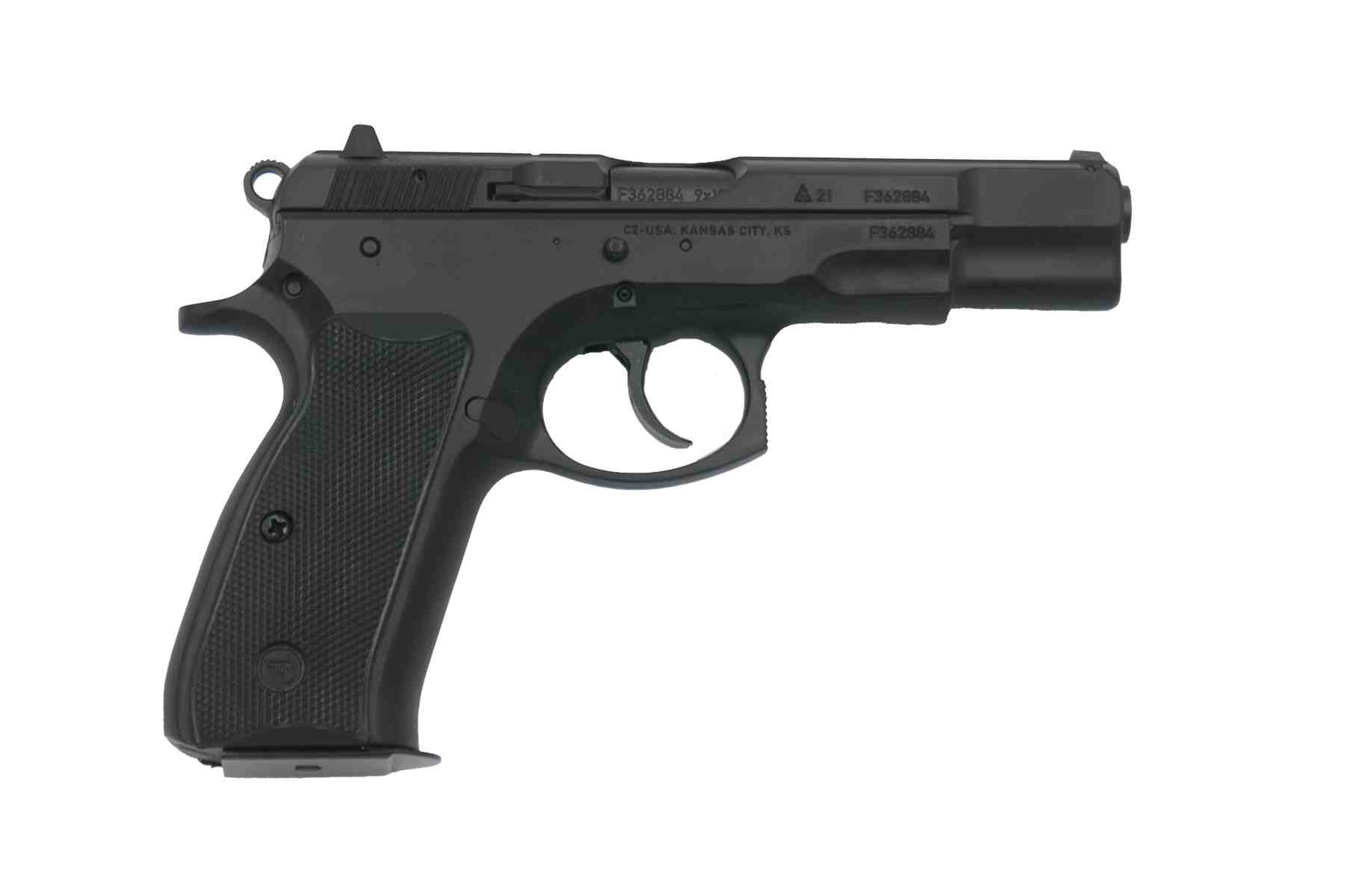 CZ 75-B 9mm Luger 4.60" 16+1 Black Polymer Pistol