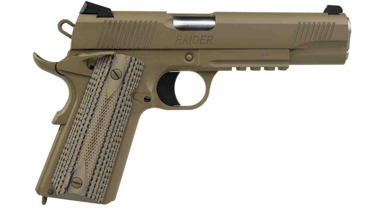 Tisas 1911 Raider B9RDG, 9mm, 5" Barrel, 2- 9rd Magazines - $399.99 when added to cart