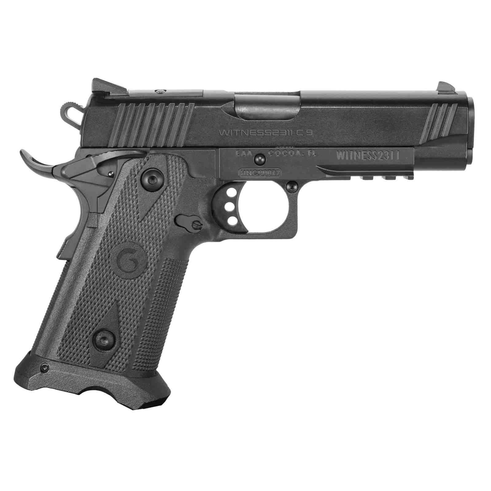 EAA Girsan Witness 2311, 9mm, 4.25" Barrel, 1- 17rd Magazine, EAA Far Dot, Pistol