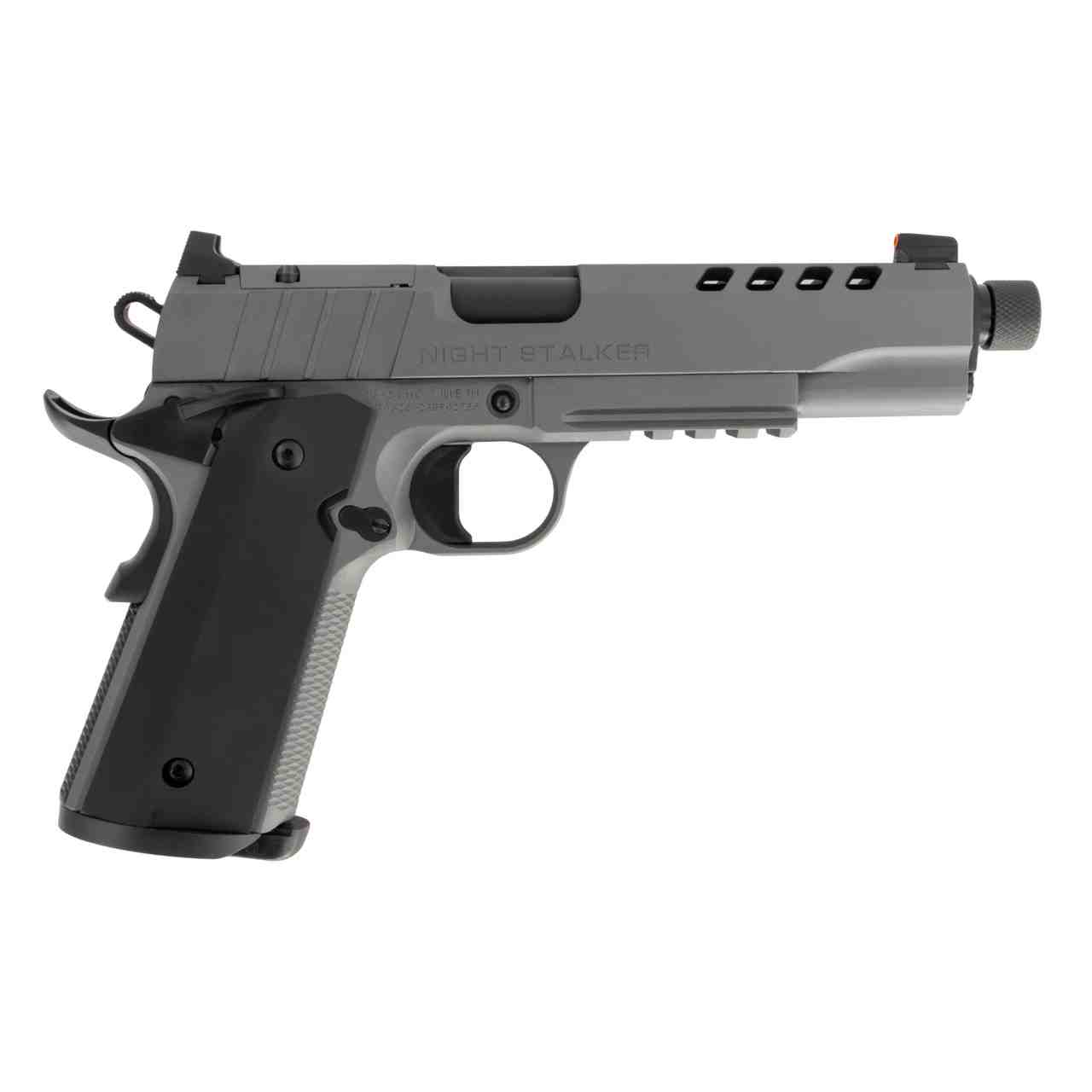 TISAS 1911 NIGHT STALKER 9MM THREADED BARREL GRAY - $495 when added to cart