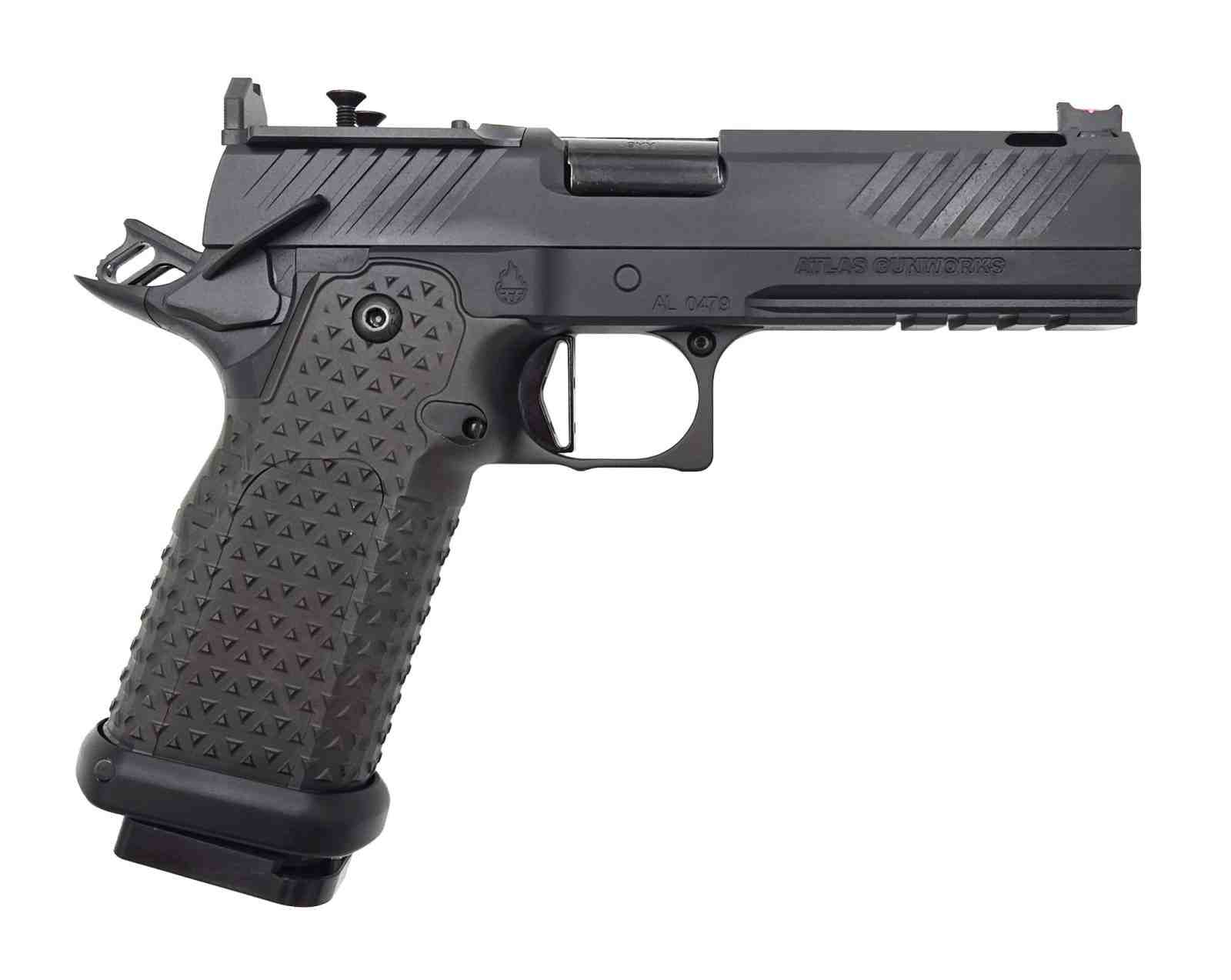 Atlas Gunworks Ares, 9mm, 4.6" Ported Barrel, 3- 16rd Magazines, RMR/SRO Ready, Pistol