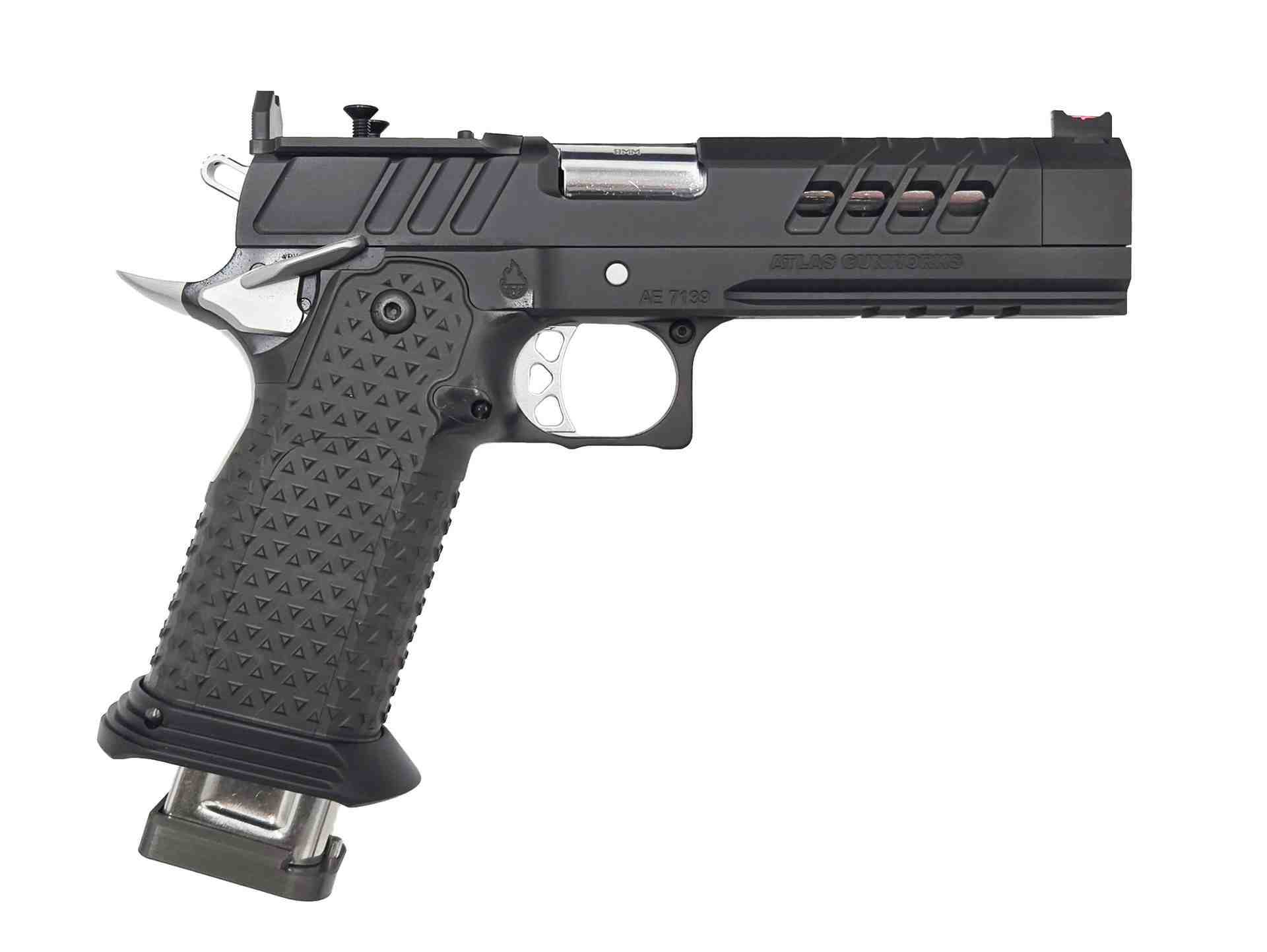 Atlas Gunworks Artemis, 9mm, 4.6" Barrel, 2 Magazines, RMR/SRO Ready, Two-Tone, Pistol
