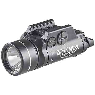 Streamlight 69500 TLR-1 HL-X Multi Fuel LED CR123A Tactical Light W/Rail Mount