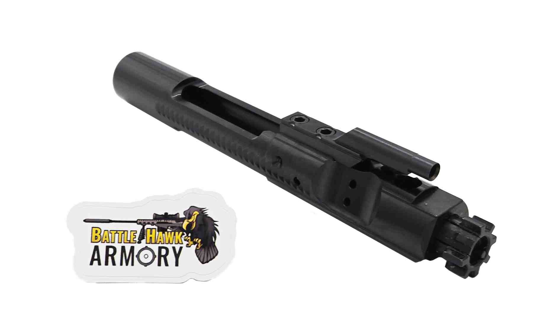 BattleHawk Armory Complete AR-15 5.56/300 Black Nitride Bolt Carrier Group - BCG