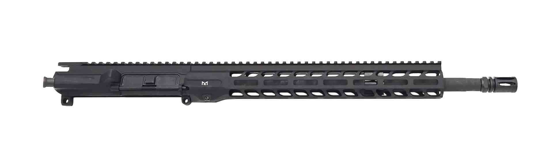 Aero Precision M4E1-T Complete Upper, 16" 5.56mm Mid-Length Barrel, No Logo, Black