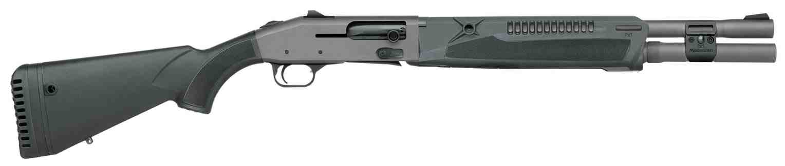 MOSSBERG 940 PROFESSIONAL AUTO SGA 12GA 18.5IN BBL FO FRONT OR CERAKOTE-TUNGSTEN GRY