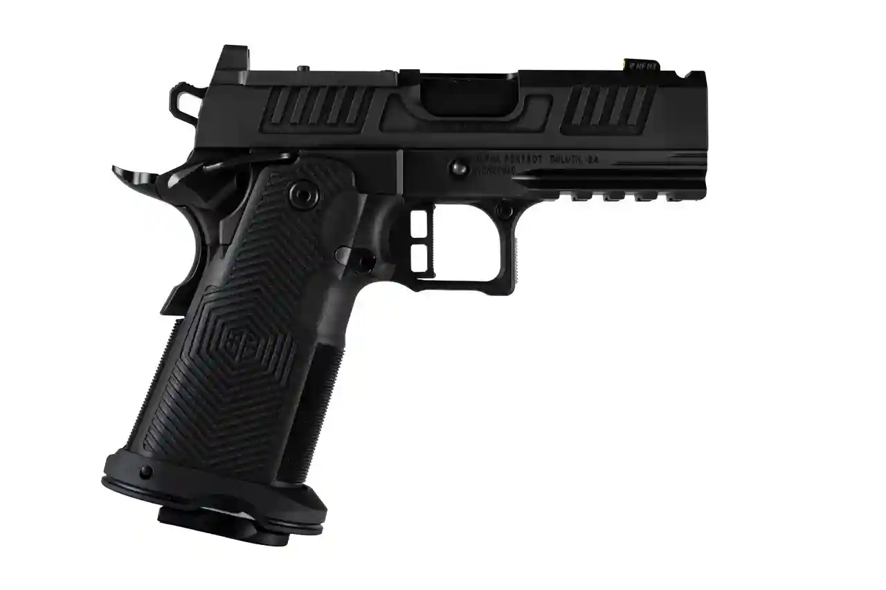 Alpha Foxtrot AF1911 Romulus 9mm 19+1rd 3.5" Ported Barrel DLC Black Pistol - $1,460 w Free Shipping