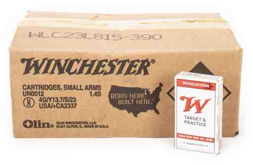 Winchester Ammo USA 223 Rem 55 Gr FMJ Target & Practice Ammunition 1000rd Case
