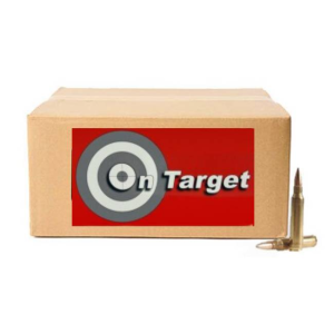 ON TARGET .223/5.56 55gr Remanufactured FMJ Ammunition 1000rd Case