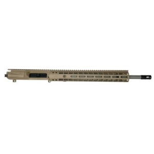 Aero Precision M5E1 Complete Upper Receiver .308 18in Rifle Barrel 1-10 Twist 5/8x24 Thread Free-Float Handguard Stainless Steel Cerakote FDE