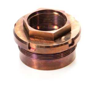 Q LLC PLAN-B SAKER Plan-B Silencer Mount  30 Cal 17-4 Stainless Steel Copper