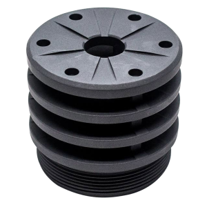 SilencerCo AC2022 Bravo Anchor Brake 30 Caliber Black Aluminum