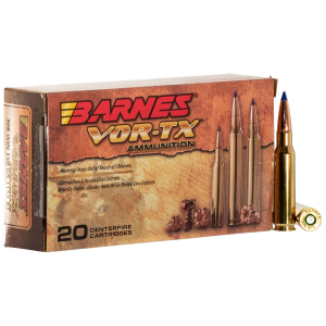 Barnes Bullets 21540 VOR-TX Rifle  308 Win 150 gr Tipped TSX Boat Tail 20 Bx/ 10 Cs