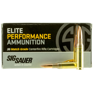Sig Sauer E308M120 Elite Match Grade 308 Win 168 gr Open Tip Match (OTM) 20 Bx/ 25 Cs