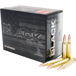 Hornady 81396 Black  6mm Creedmoor 105 gr Boat Tail Hollow Point (BTHP) 20 Bx/ 10 Cs
