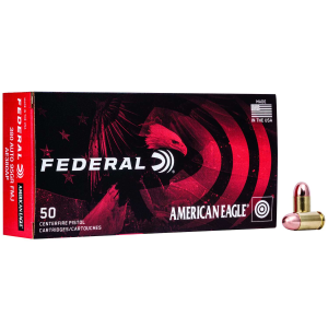 Federal AE380AP American Eagle 380 ACP 95 gr Full Metal Jacket (FMJ) 50 Rd Box