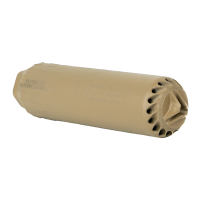 HUXWRX Flow 556 Ti Flat Dark Earth Titanium Suppressor w/ 1/2-28 Flash Hider