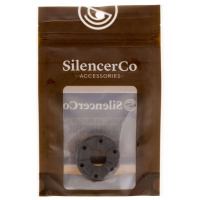 SilencerCo AC1413 Bravo Front Cap Endcap 458 Cal Black