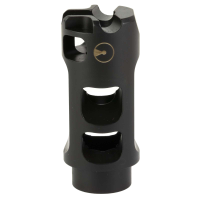 ULTRADYNE UD10980 Pulse  Compensator 7.62x39mm Black Nitride 416 Stainless Steel 5/8x24 tpi