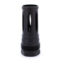 Rearden Mfg R2C, 1/2-28 TPI, Square Shoulder, Black Nitride, Flash Hider