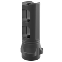 Breek Arms BRK4311 Breek LOK 3QD Gemini Dual-Port Black Nitride Steel 5/8x24 Threads 30 Cal