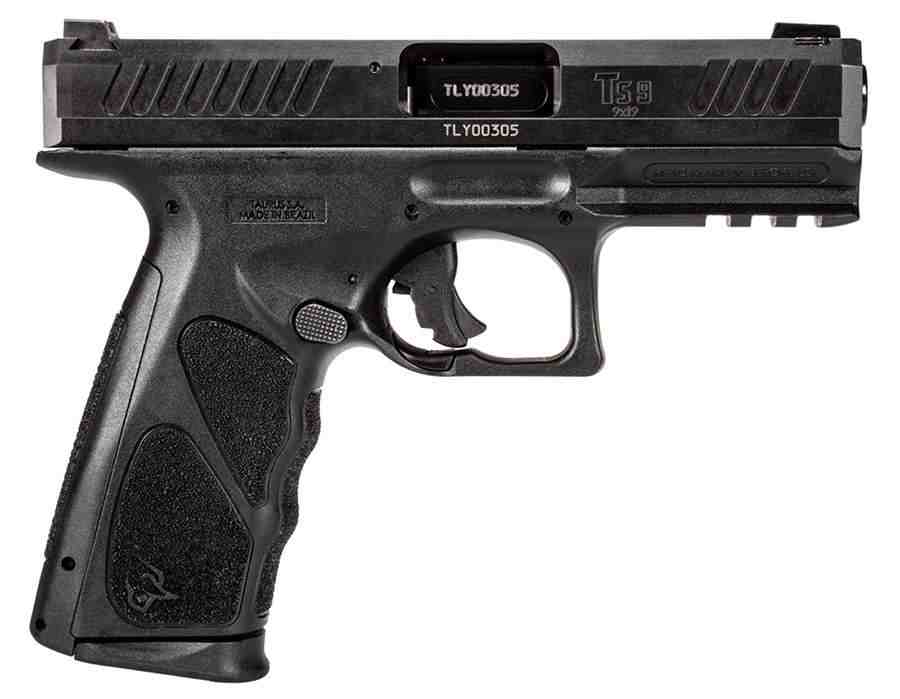 TAURUS 1-TS9SR041 TS9MM 4 BK/BK 2X17 NO MANUAL SAFETY