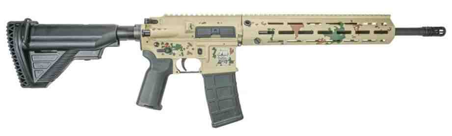 Heckler & Koch MR556A1 5.56mm NATO 30+1 16.5" 75th Anniversary Tropentarn Camo Rifle