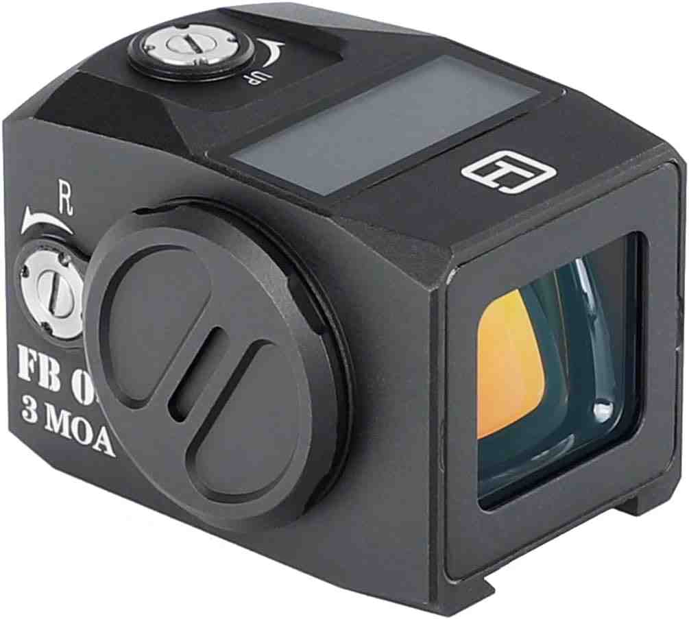 ohhunt FB O4 Red Dot Sight Shake Awake Red Dot Multi-Reticle System Solar Panel with Adapter Plates - $131.90 with code 40M6AEPH