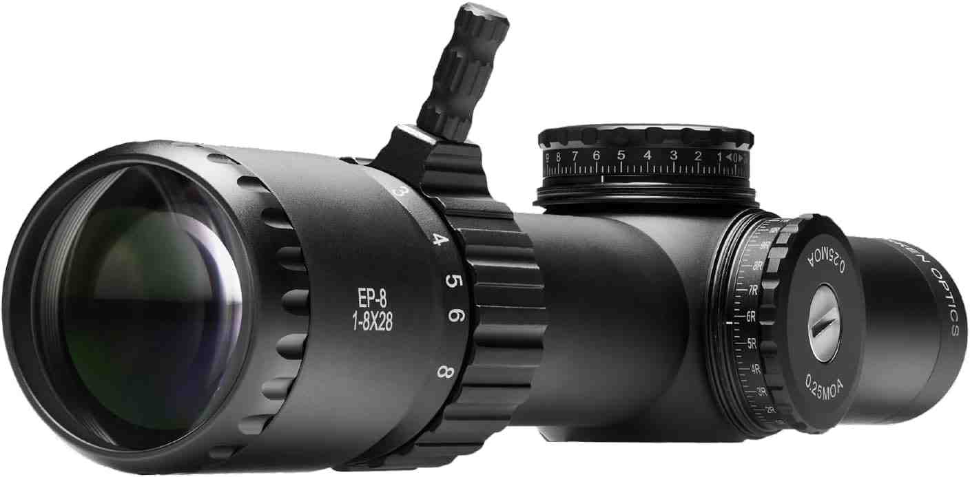 Arken Optics EP8 1-8x28 LPVO First Focal Plane Riflescope 34mm Tube - $385.99 with Free Shipping