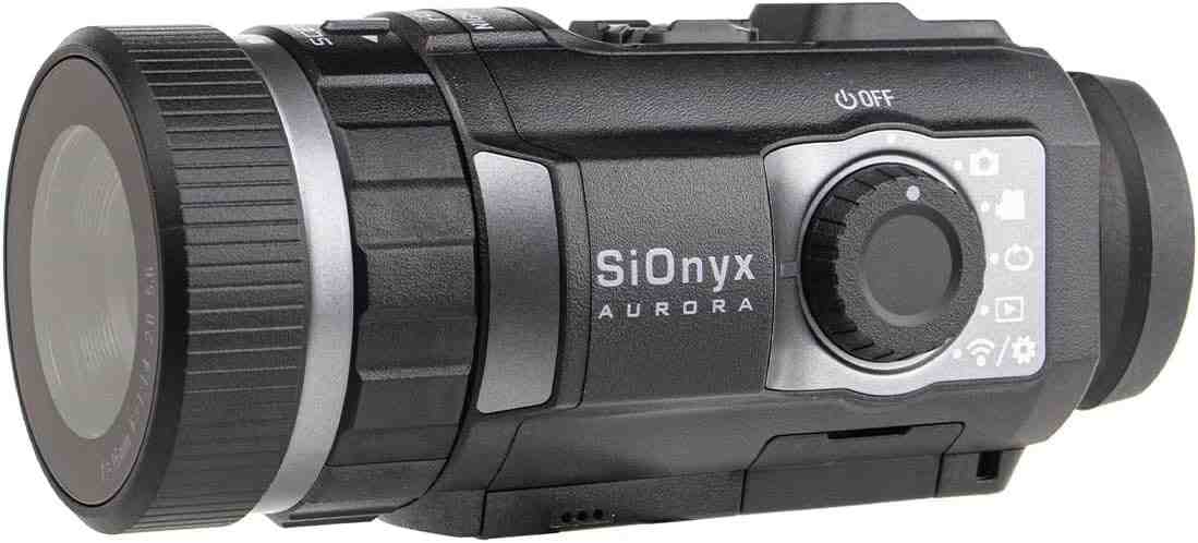 SIONYX Aurora Black Color Digital Night Vision Camera & Kits – Rugged and Impact-Resistant Aurora Black, WiFi, Mount, 32GB MicroSD Card, Waterproof Protective Case, & More 