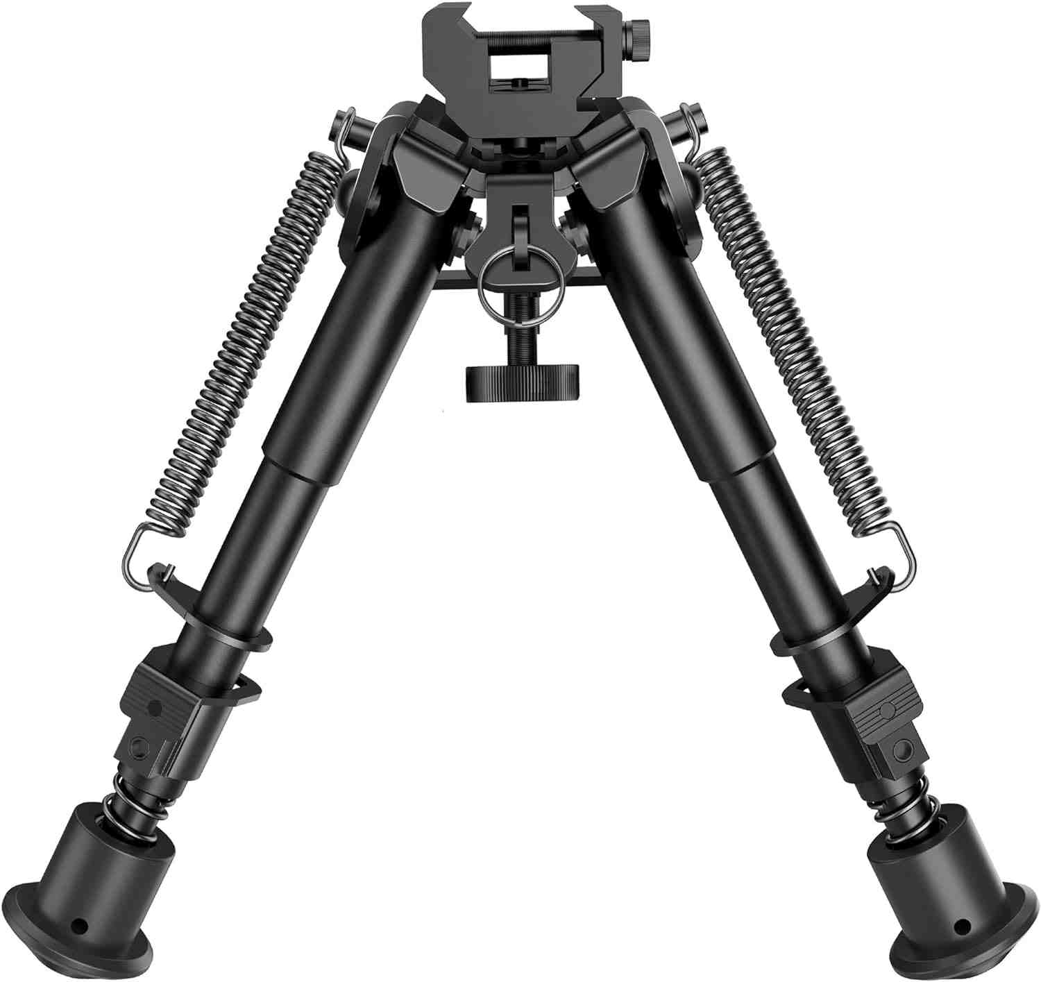 CVLIFE 6-9 Inches Picatinny Bipod Adjustable Spring Return with Picatinny Adapter