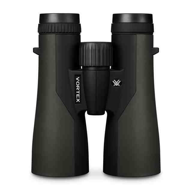 Vortex Crossfire HD 12x50mm Roof Prism Binoculars, ArmorTek, Green, Full-Size, CF-4314
